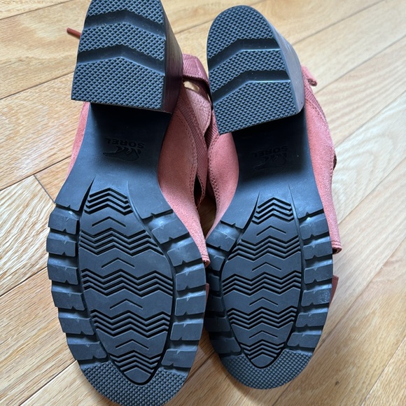 Sorel Nadia Lace up Block Heel Sandal - Picture 3 of 4